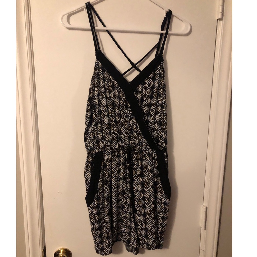 Black and White romper